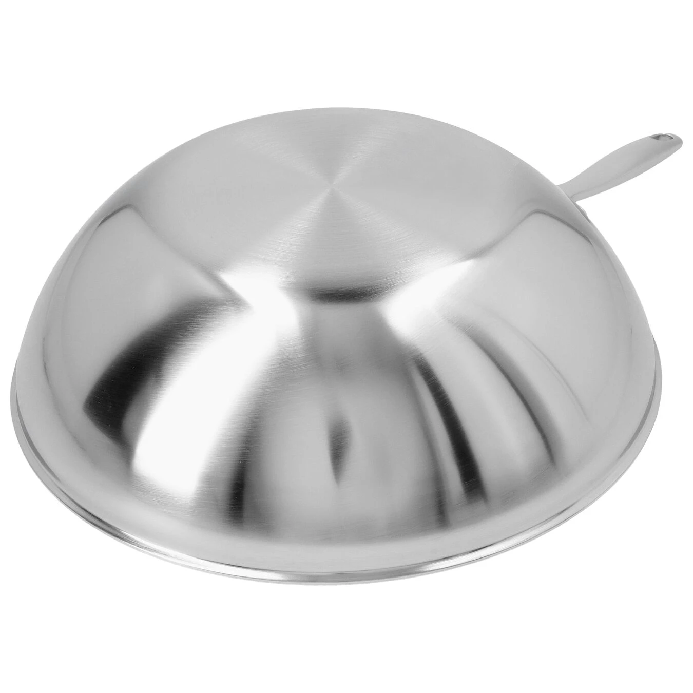 Demeyere Wok Fond Plat 30 Cm, Inox 18/10 - Image 2