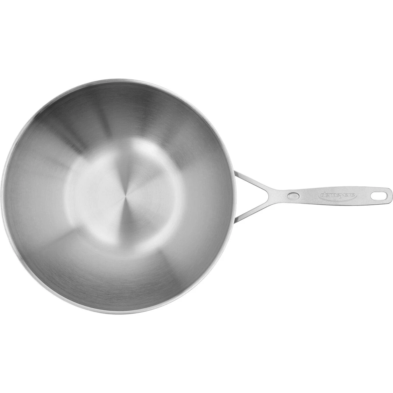 Demeyere Wok Fond Plat 30 Cm, Inox 18/10 - Image 5