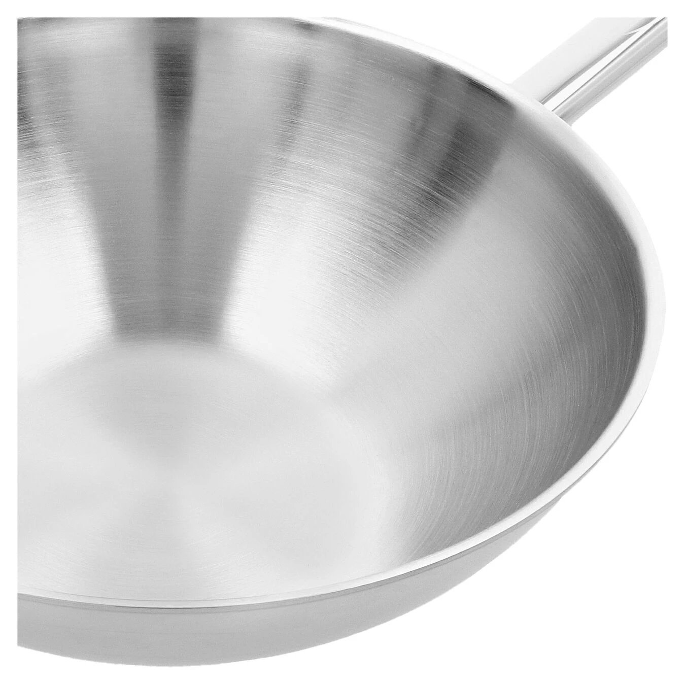 Demeyere Wok Fond Plat 26 Cm, Inox 18/10 - Image 2
