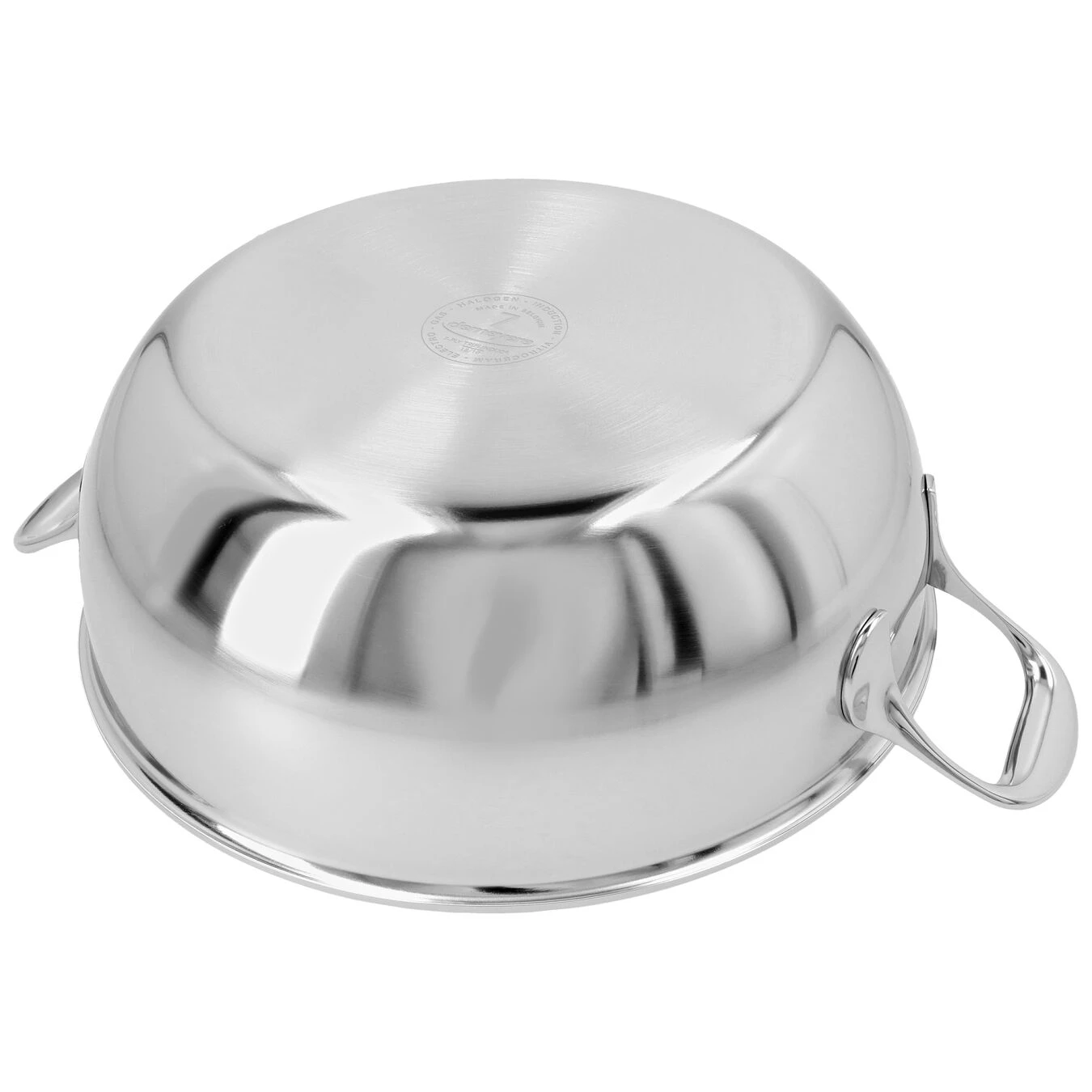 Demeyere Sauteuse Avec Couvercle à Double Paroi 28 Cm, Inox 18/10 - Image 4