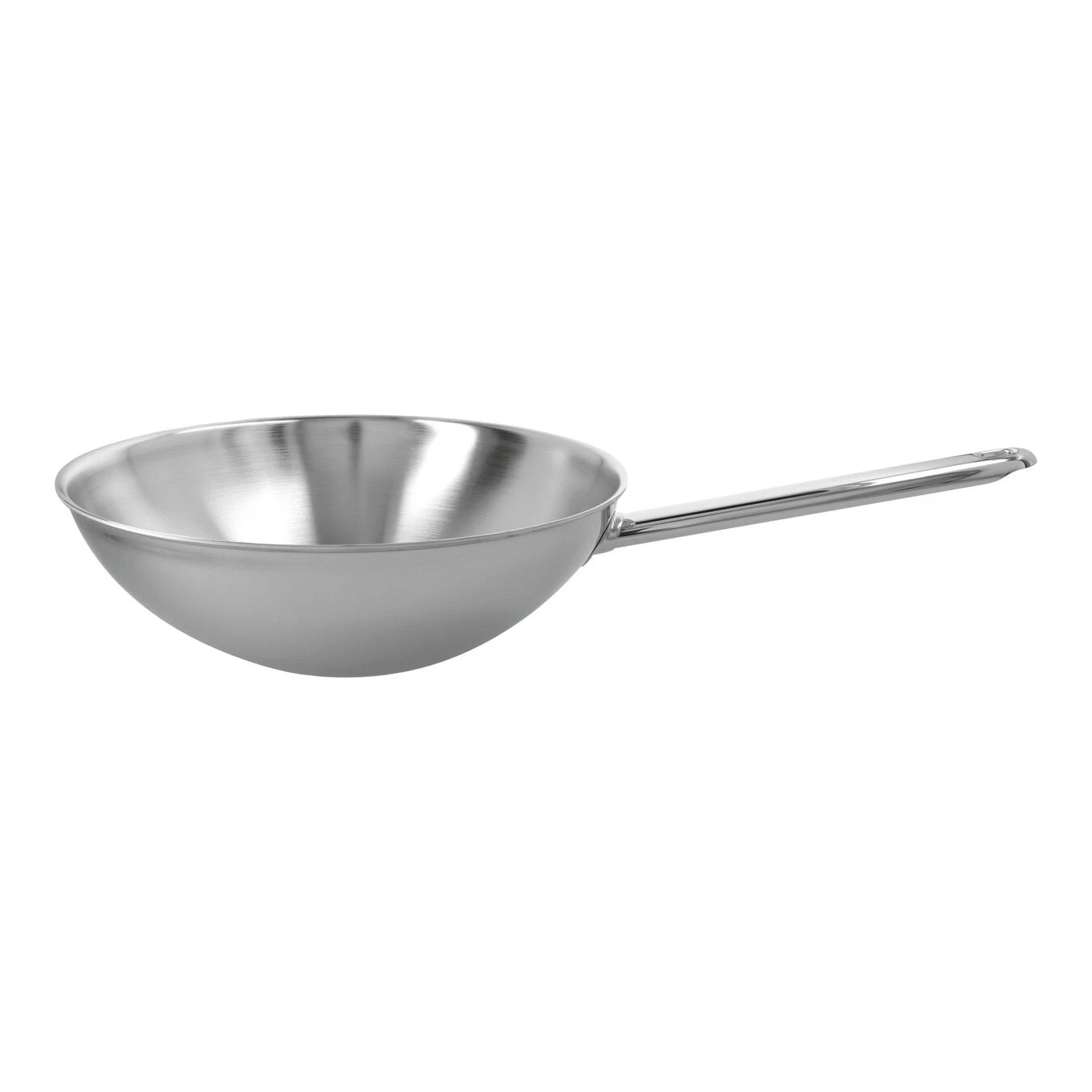 Demeyere Wok Fond Plat 26 Cm, Inox 18/10