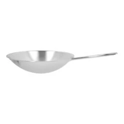 Demeyere Wok Fond Rond 36 Cm, Inox 18/10