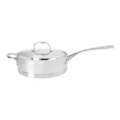 Demeyere Sauteuse Avec Couvercle 24 Cm, Inox 18/10