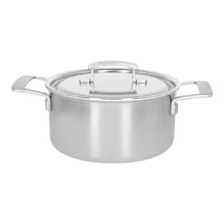 Demeyere Faitout Avec Couvercle 22 Cm, Inox 18/10