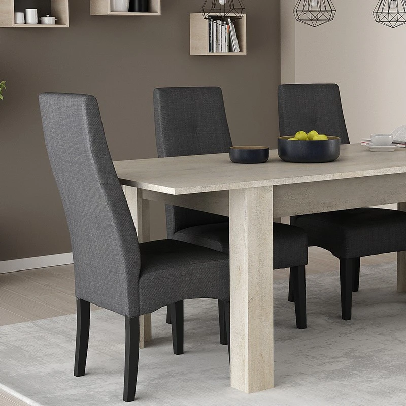 Demeyere Chaise Elite Tissu Gris Foncé - Image 5