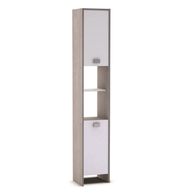 Demeyere Colonne 2 Portes HONOLULU Blanc/chĂȘne Champagne - Image 2