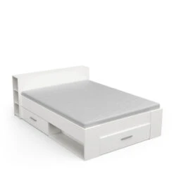Demeyere Lit 140x190 Cm Pocket Blanc