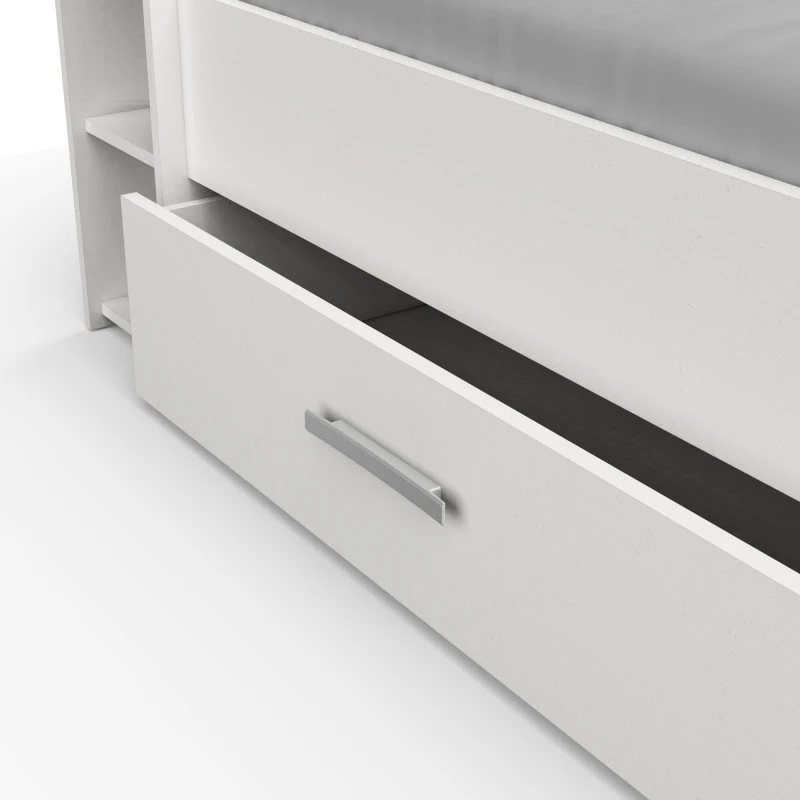 Demeyere Lit 140x190 Cm Pocket Blanc - Image 5