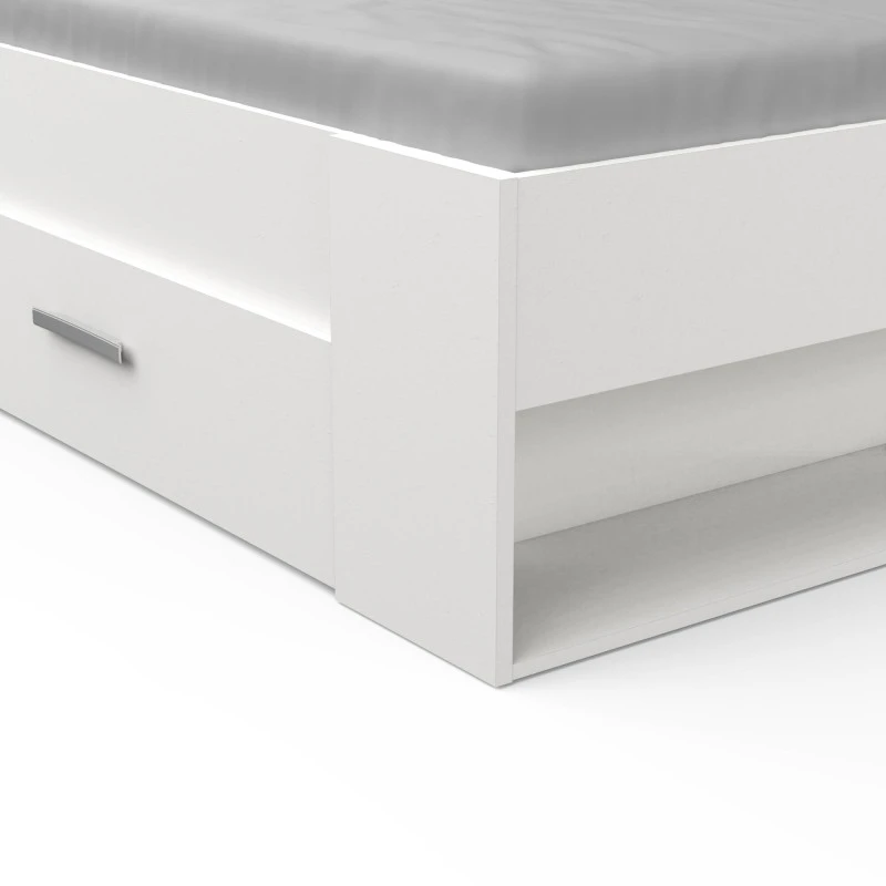 Demeyere Lit 140x190 Cm Pocket Blanc - Image 7