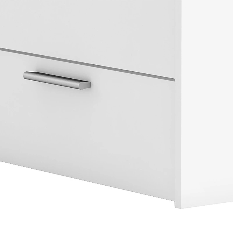 Demeyere Lit 1 Place 90x200 2 Tiroirs Blanc Michigan - Image 3